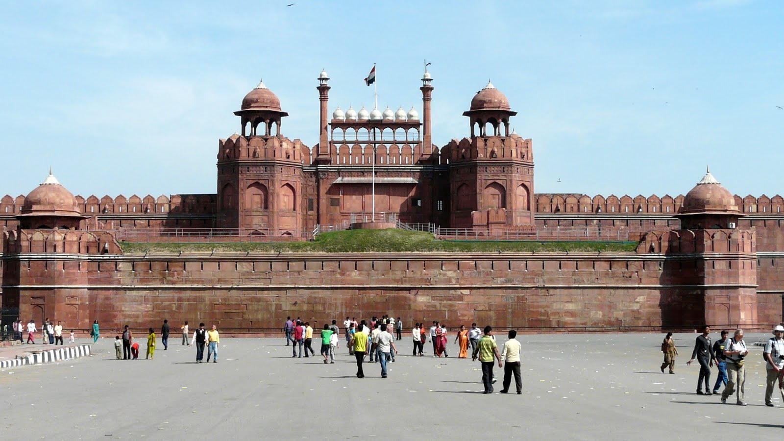 Red fort center of kingdom and indian monument