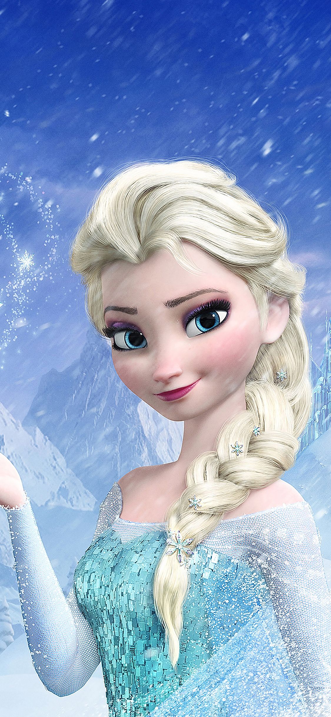Elsa Frozen Queen Illust Film