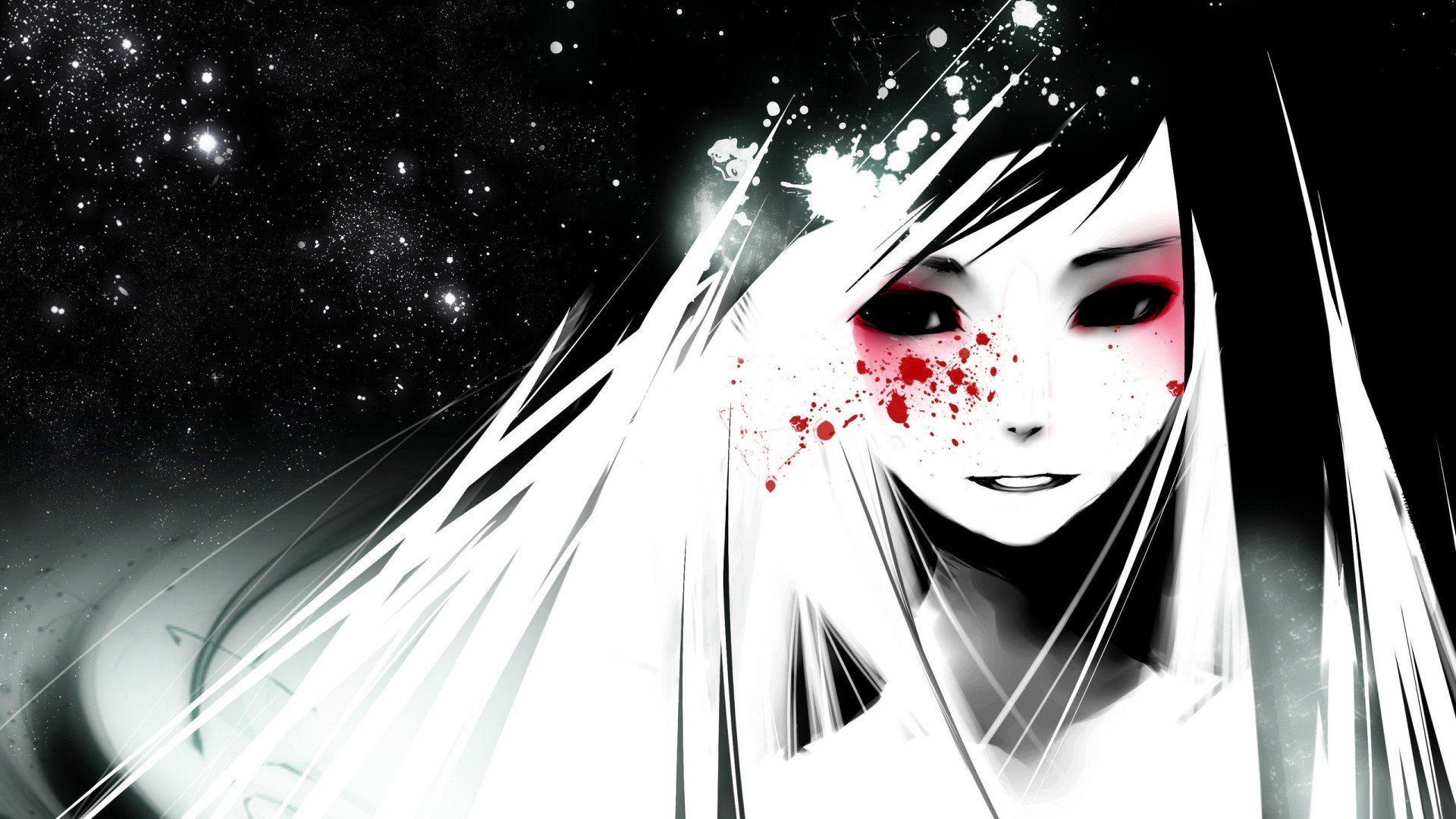 Aesthetic dark anime girl Wallpapers Download