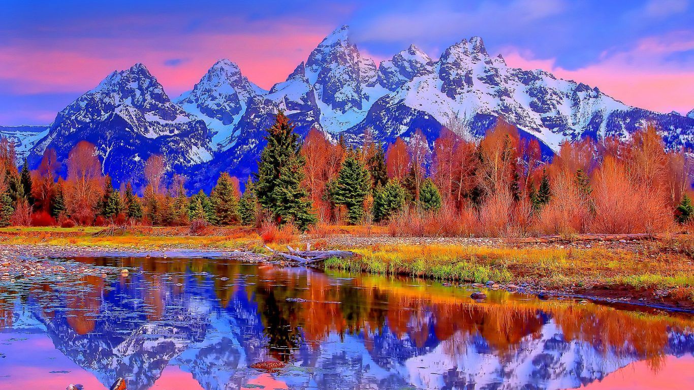 Autumn Mountains Wallpaper