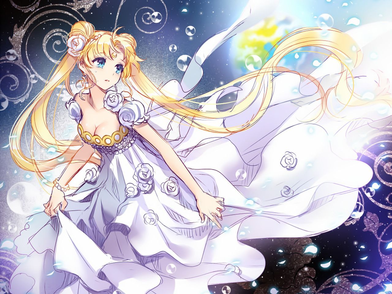 Anime Moon Princess Wallpaper