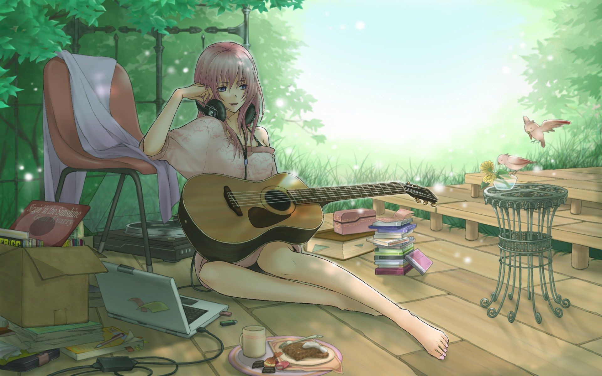 Anime Guitar Girl Wallpapers - Wallpaper Cave