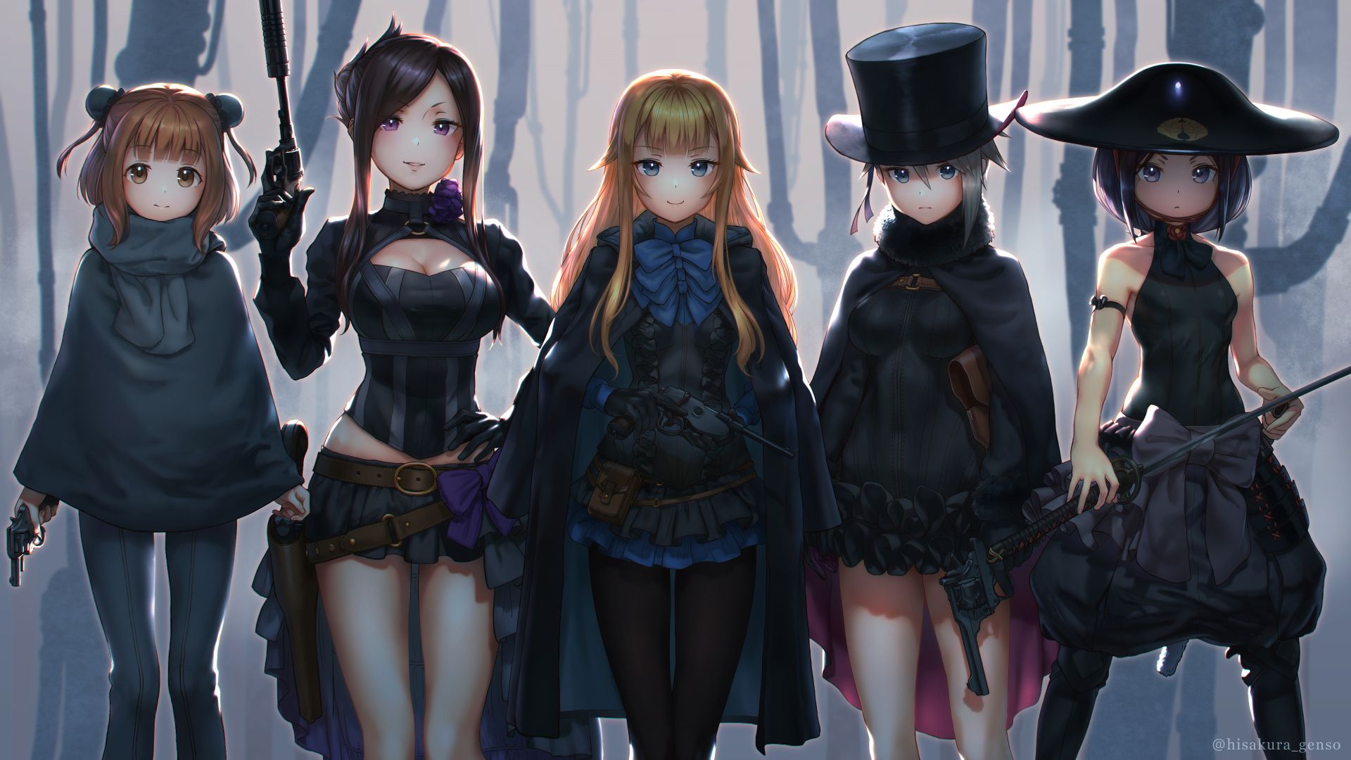 Desktop wallpaper anime girls, princess principal, HD image, picture, background, 4b75c1
