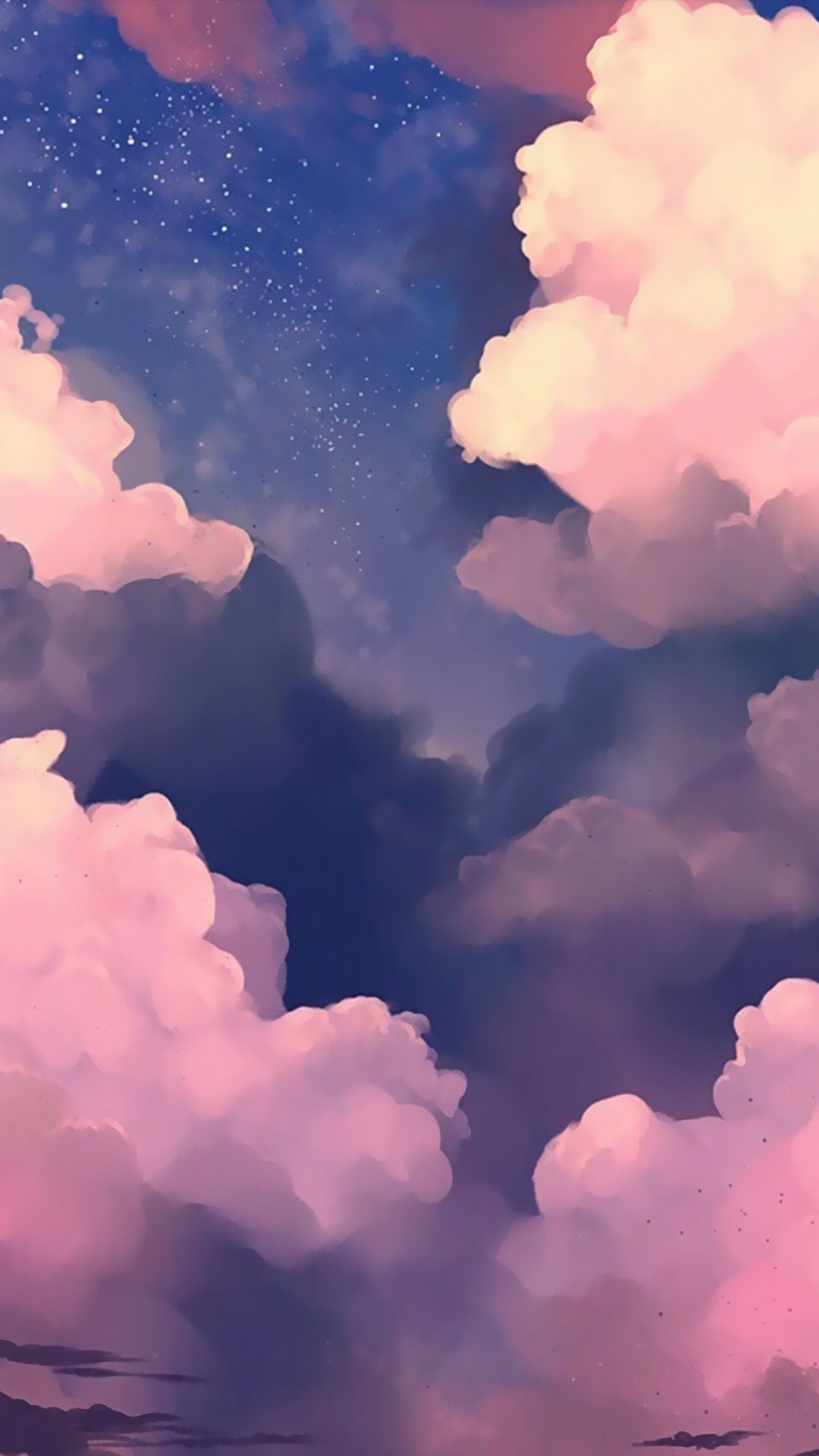 Painted clouds #reference. Cloud wallpaper, Phone wallpaper, Cellphone wallpaper
