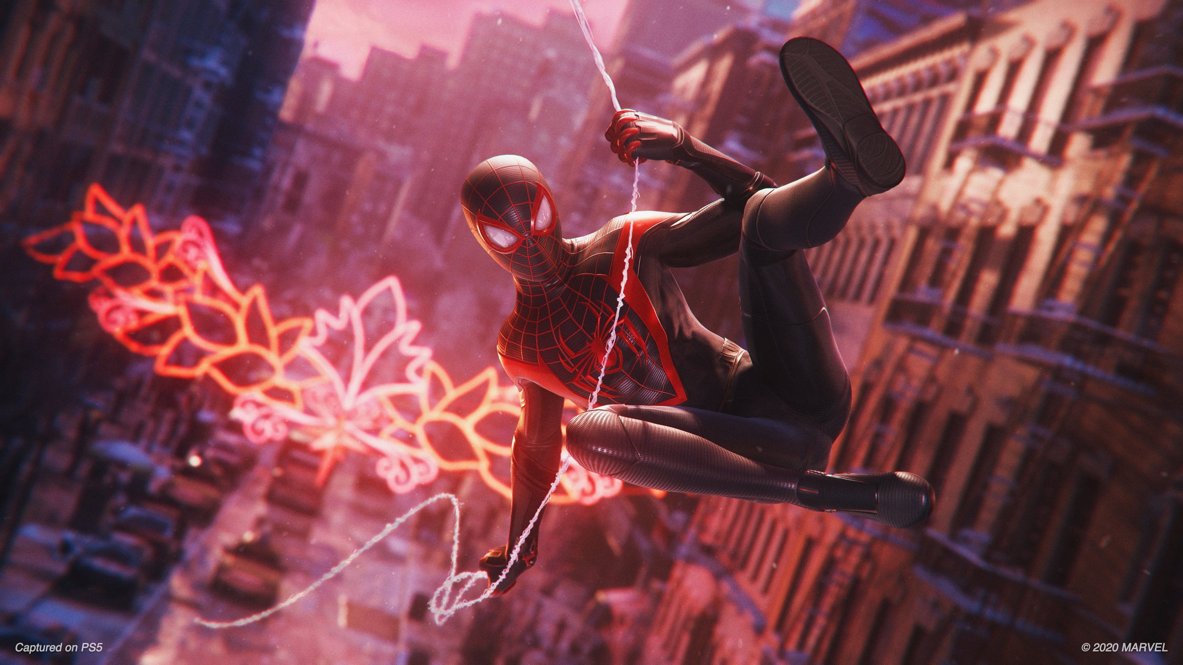 Wallpaper Spider Man: Miles Morales, Gameplay, PS5, PlayStation 5, BLM, Games