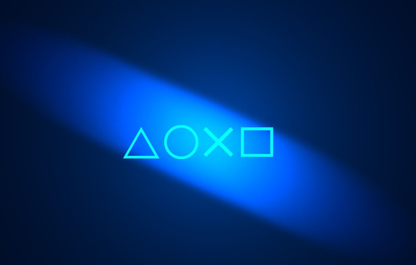 Wallpaper round, sony, ps3, cross, triangle, playstation, ps4, qudrat image for desktop, section игры