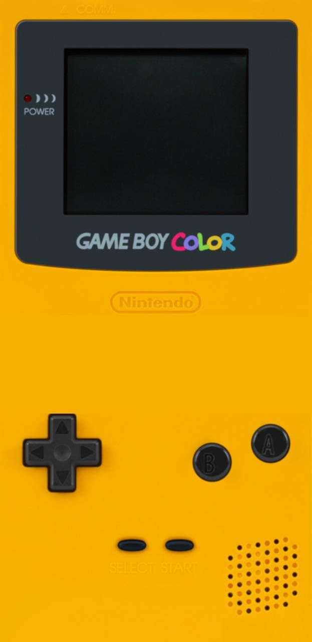 Yellow Gameboy Color wallpaper