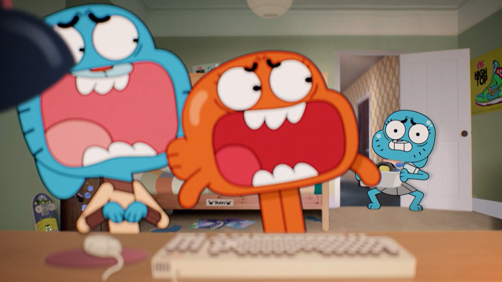 The Amazing World Of Gumball Aesthetic Computer Wallpapers - Wallpaper Cave