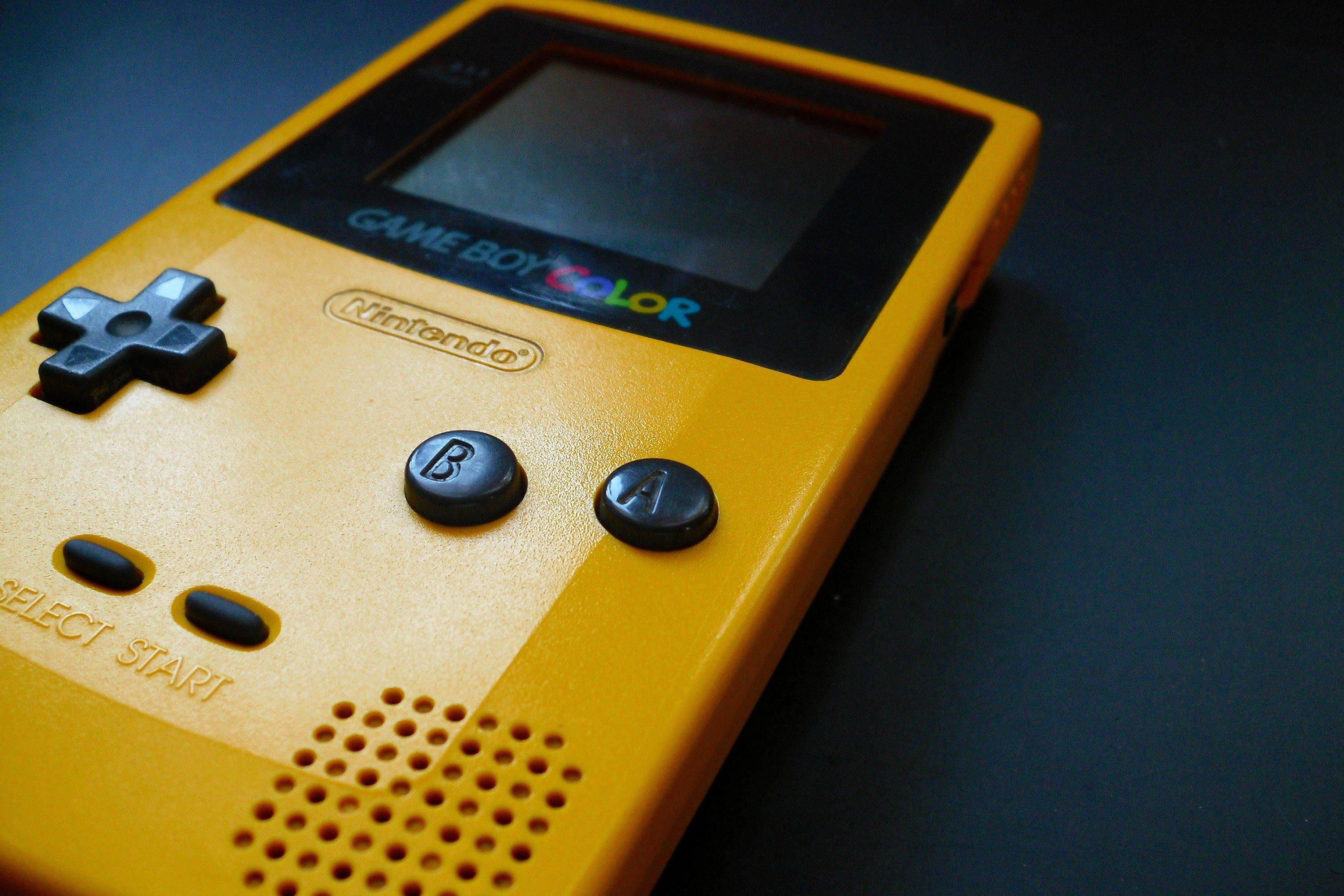 Yellow Gameboy Color Wallpaper Boy Color HD Wallpaper & Background Download