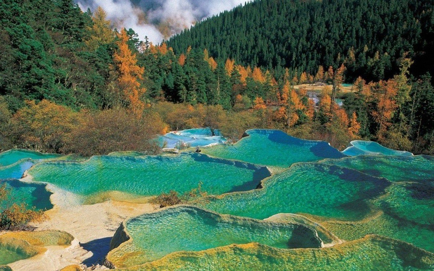 Jiuzhaigou Valley, China [1440x900]