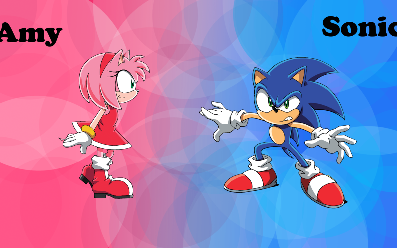 Sonic And Amy Kiss Wallpapers - Wallpaper Cave