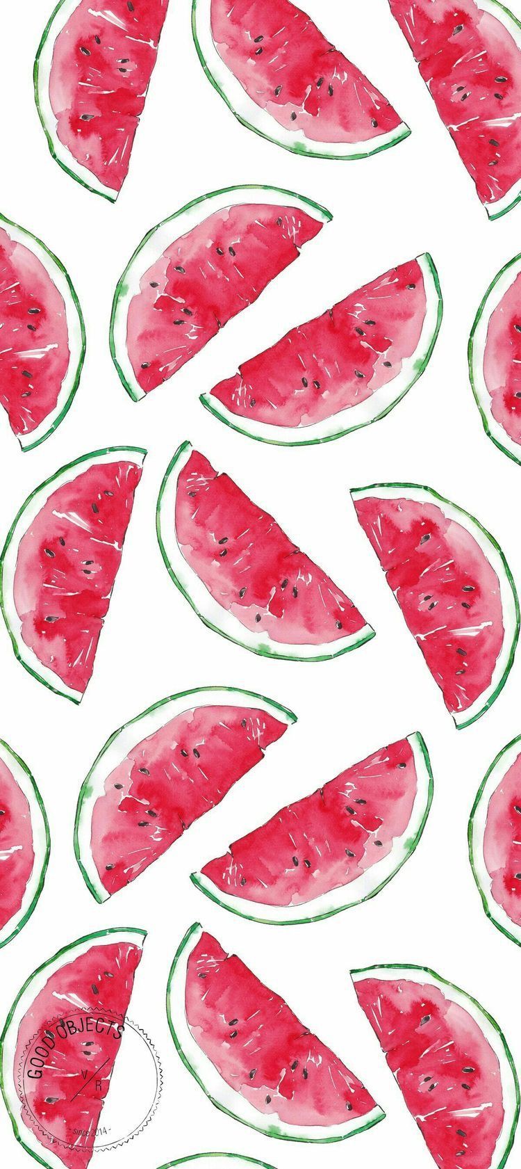 Wallpaper. Watermelon wallpaper, Fruit wallpaper, Watercolor wallpaper