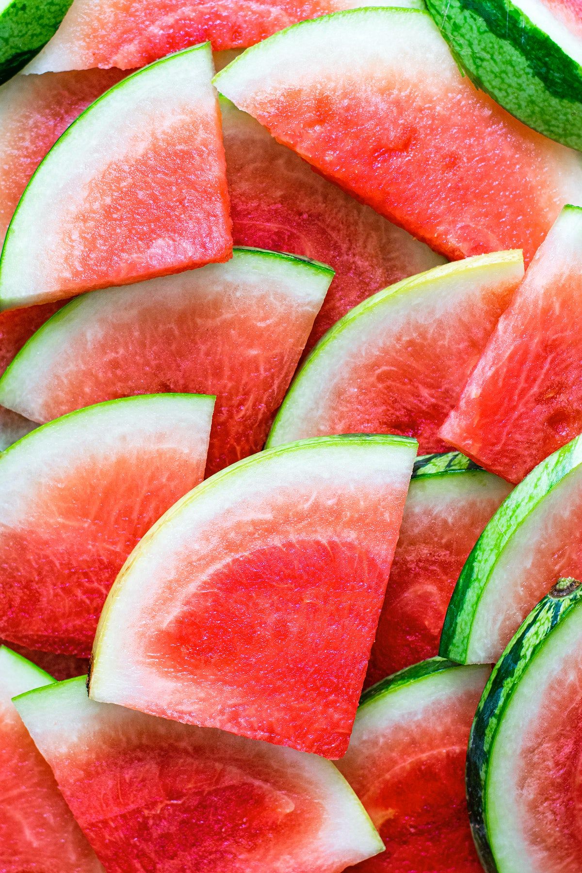 Delicious sliced watermelon wallpaper. Royalty free photo