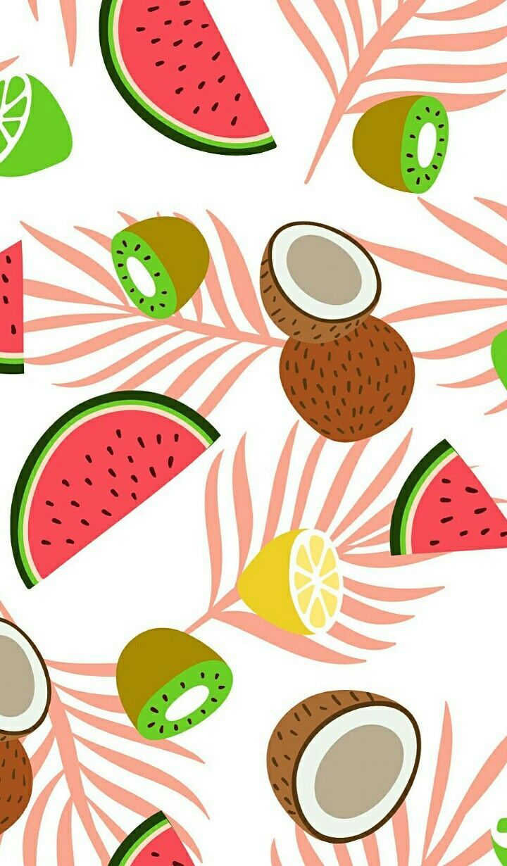 iPhone Wallpaper. Fruit, Clip art, Food group, Watermelon, Melon, Food