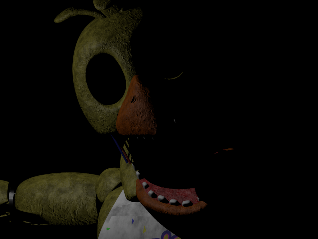 Download Dark Withered Chica FNAF Wallpaper