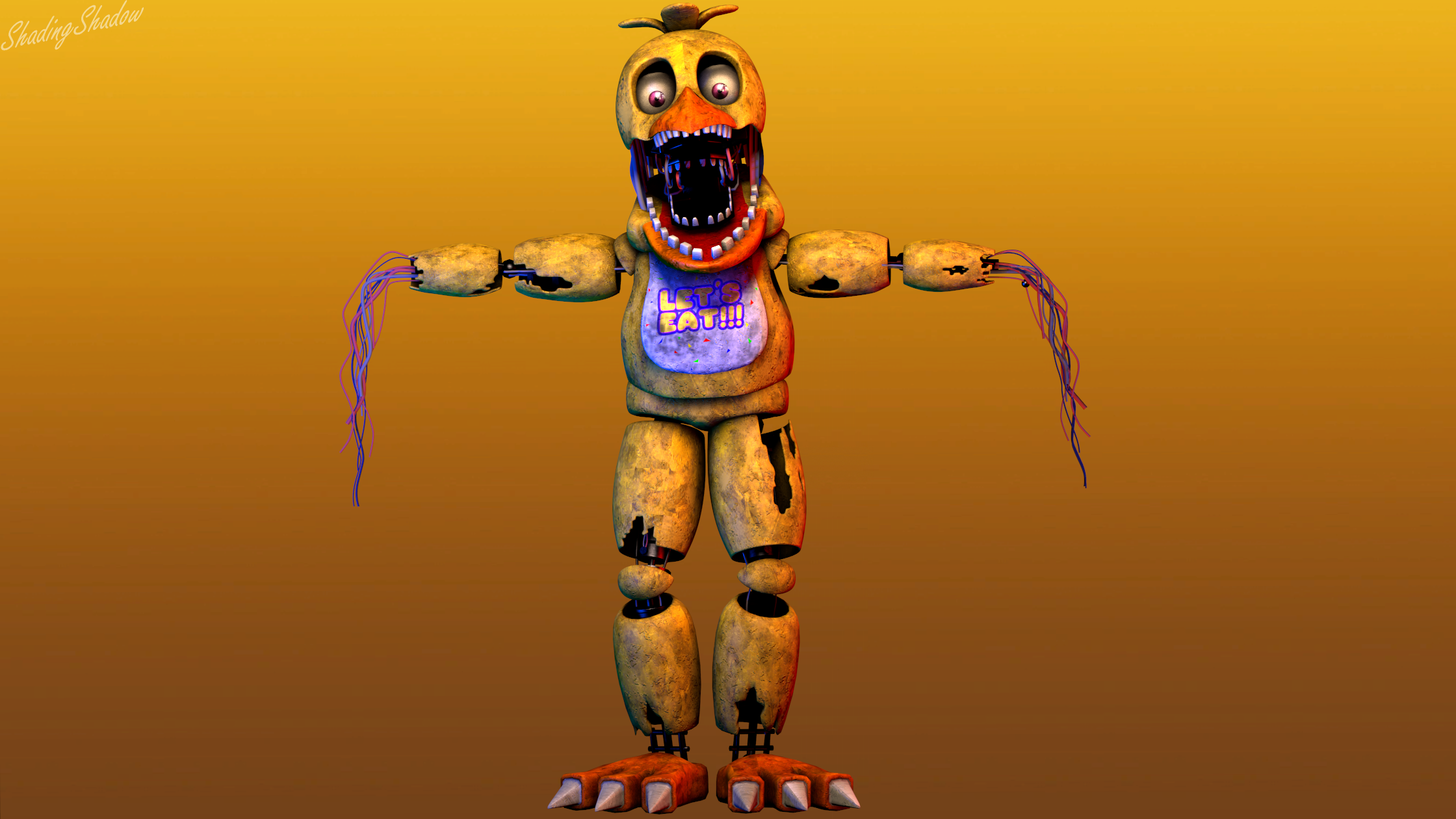 Withered chica