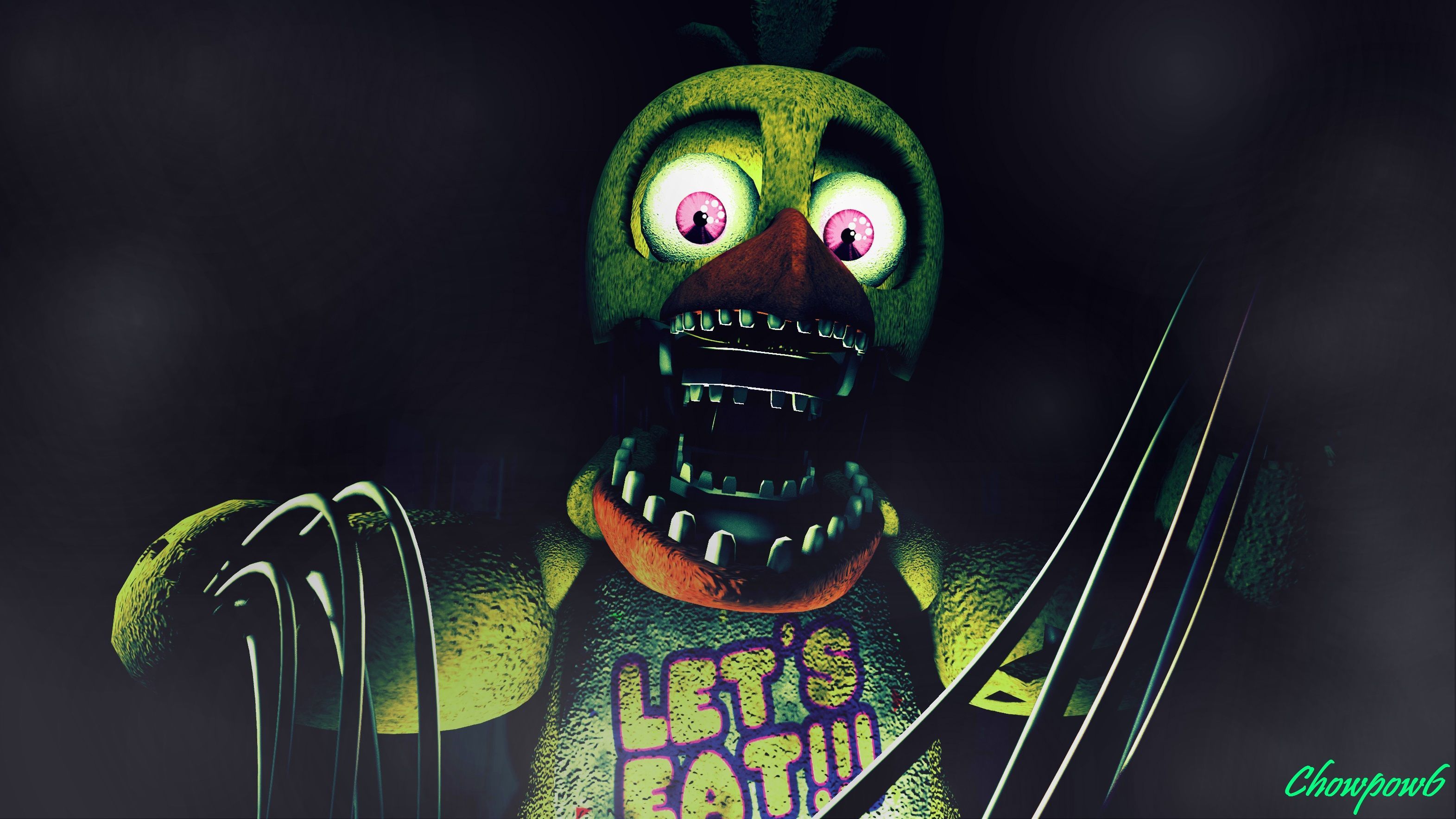 fnaf withered chica full body, What have you done, Visual art