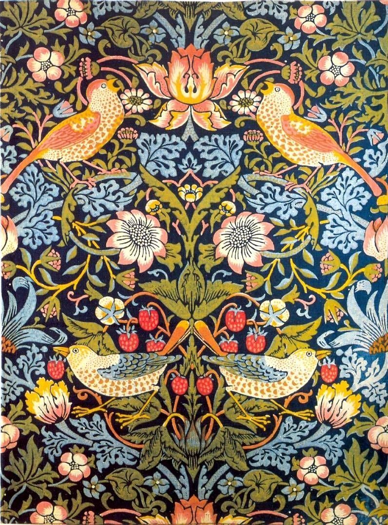 Calluna Arts and Crafts Wallpaper
