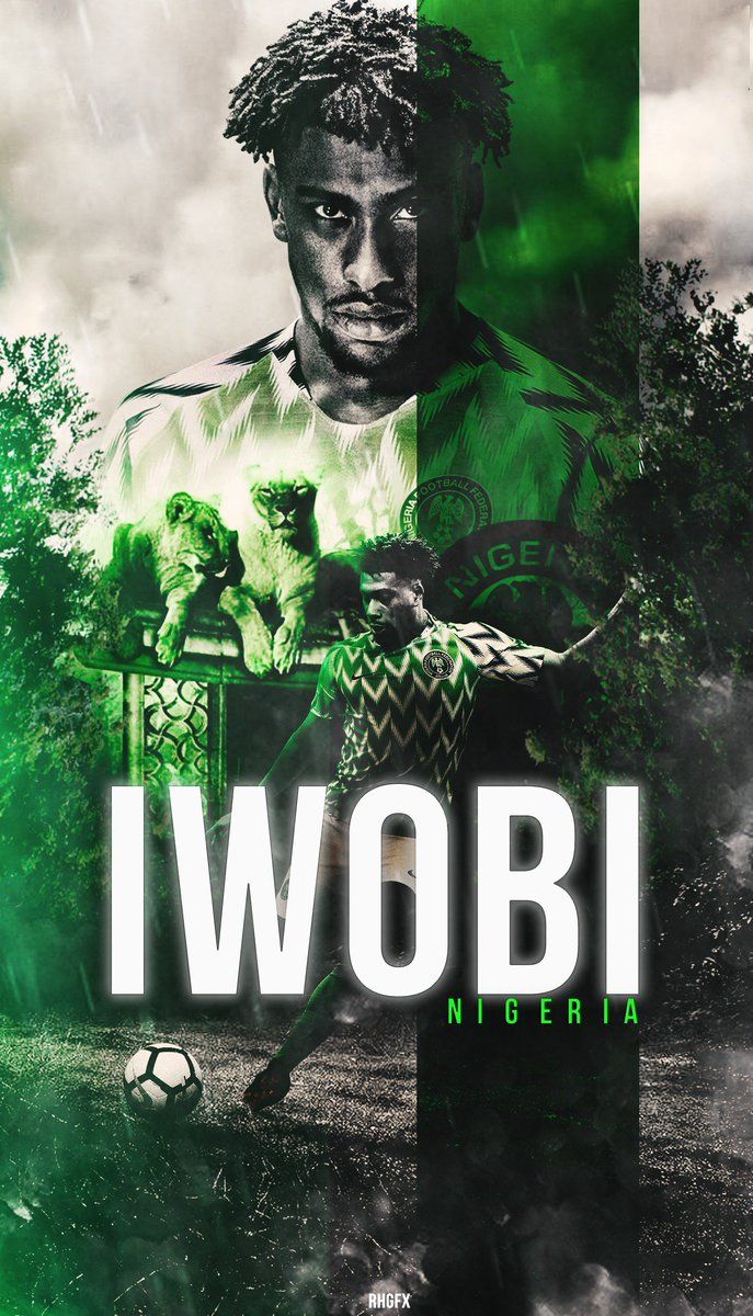 RHGFX Wallpaper. Featuring. #nigeria # iwobi