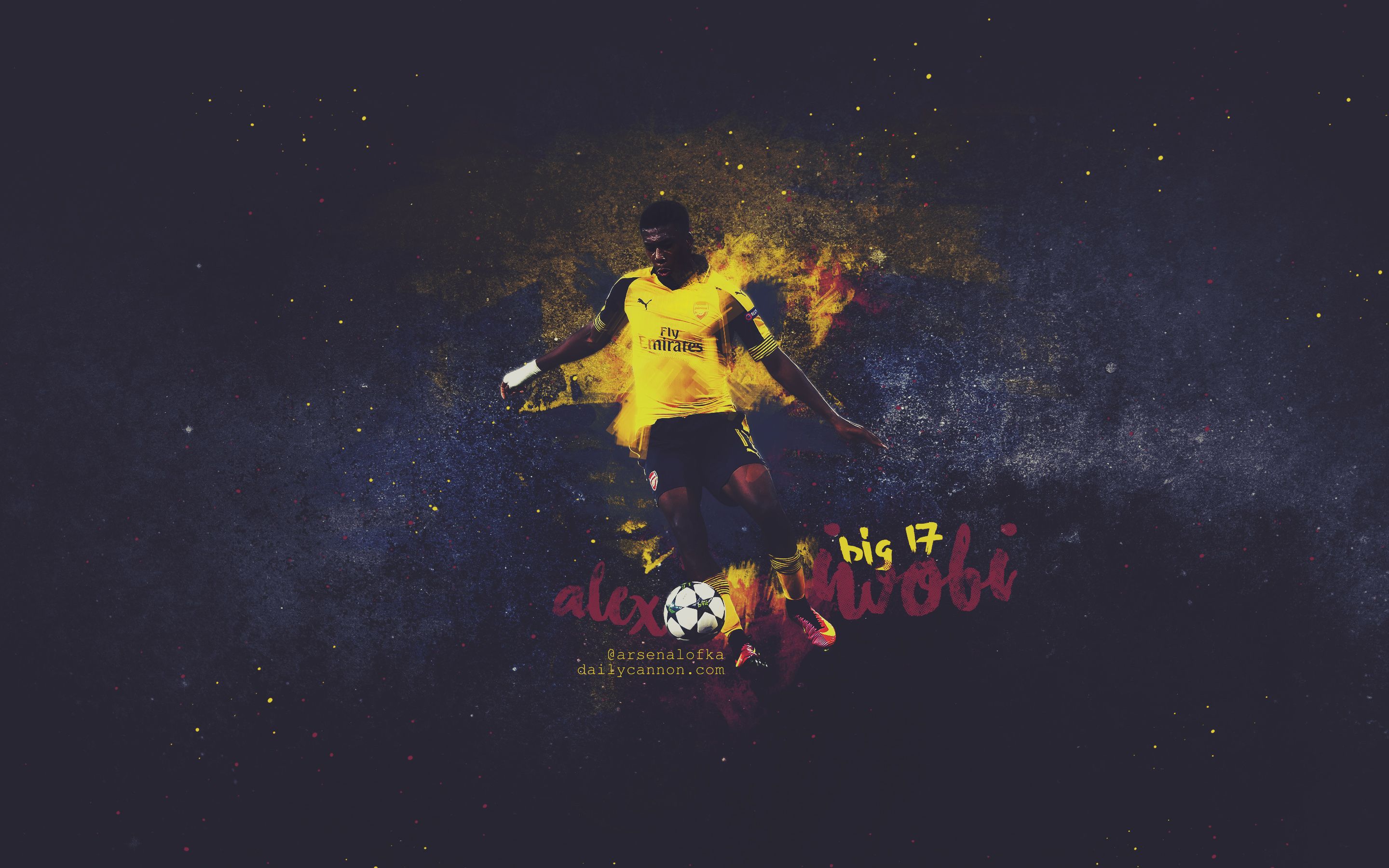 Free Alex Iwobi wallpaper and social cover