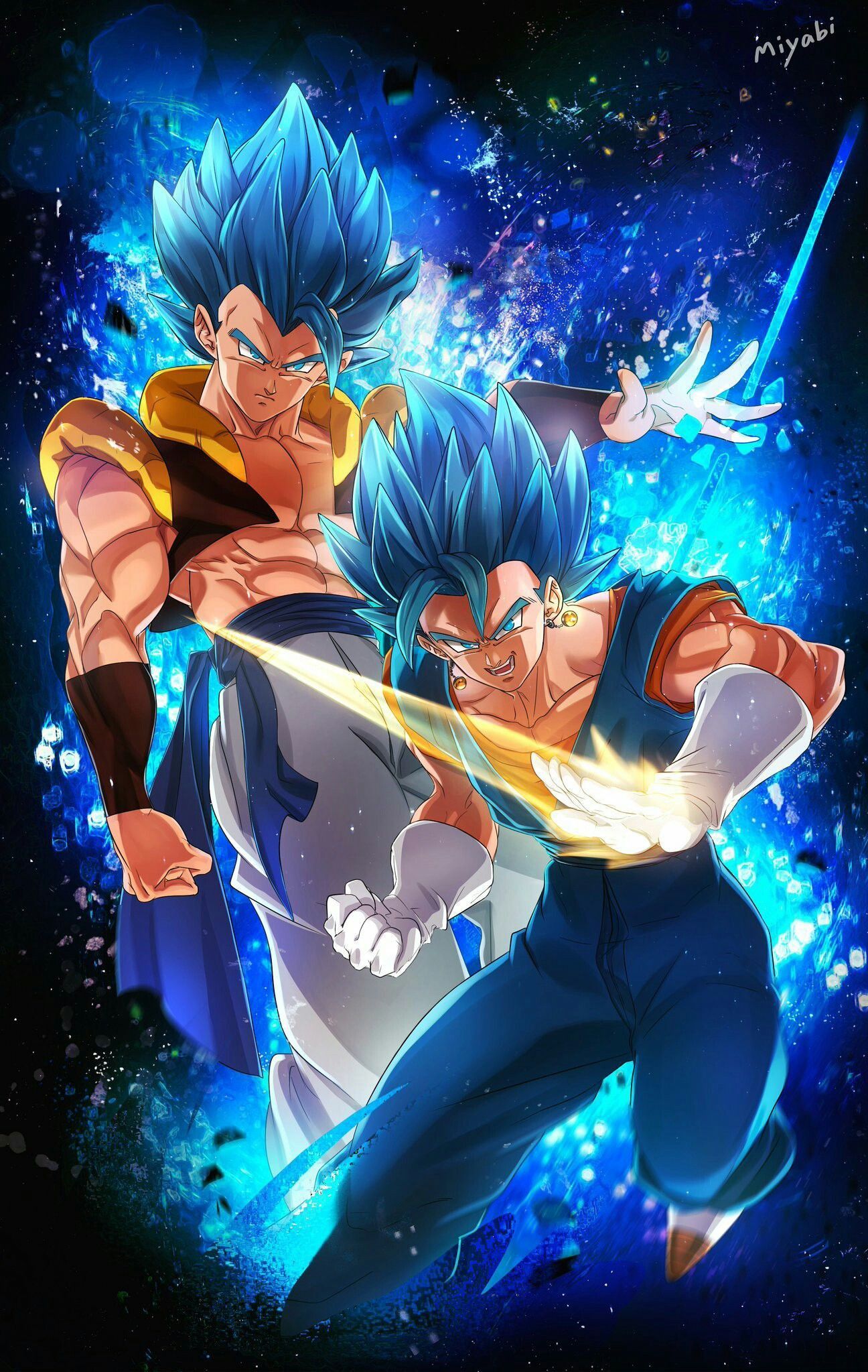 Gogeta Ssj Blue Wallpapers Wallpaper Cave 