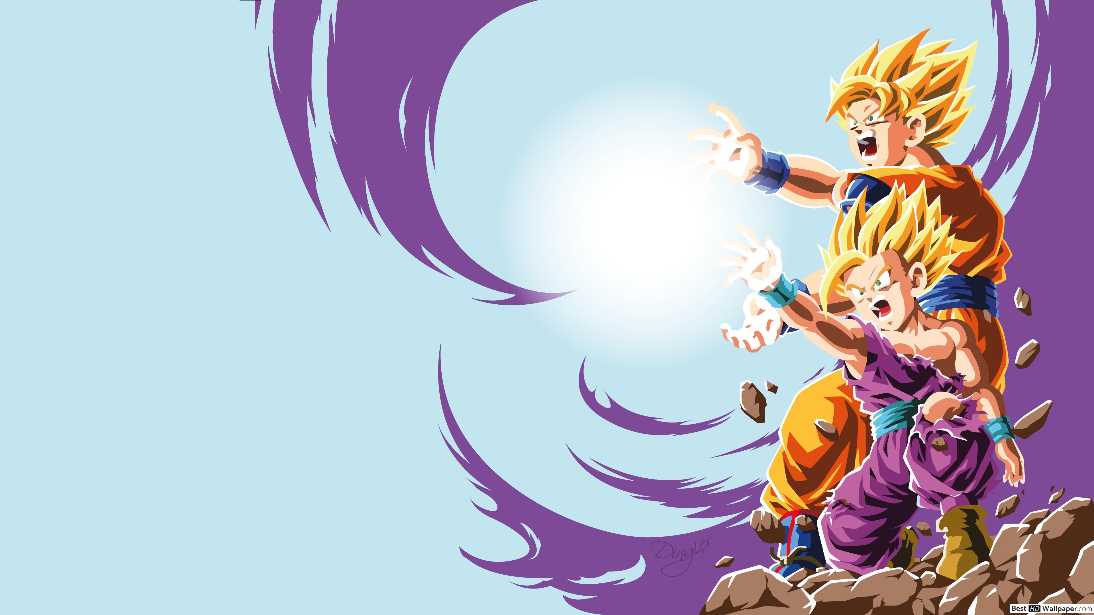 Gohan And Goku Wallpapers - Wallpaper Cave