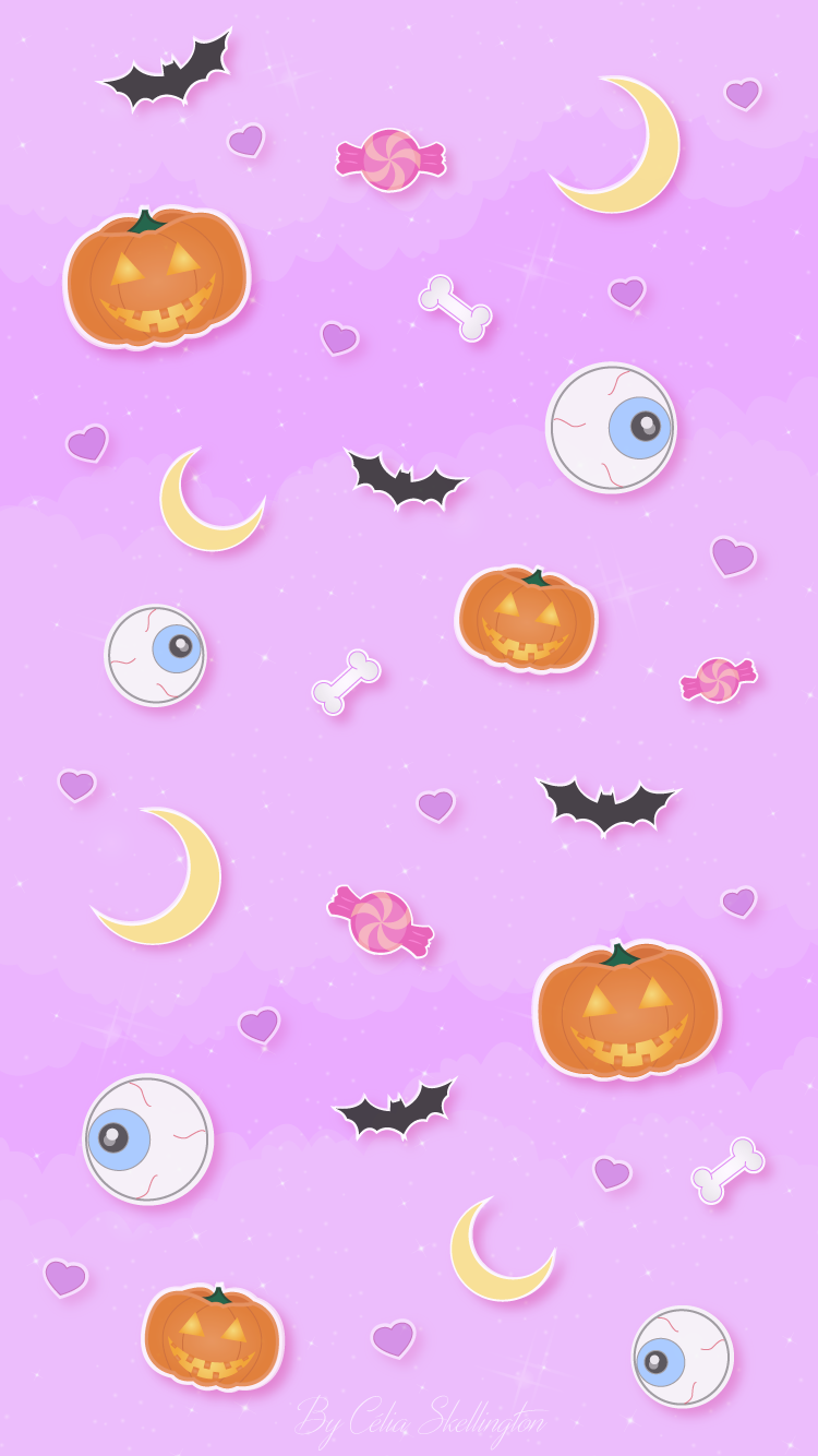 Halloween Trick or Treat iPhone Home Wallpaper. iPhone wallpaper themes, Halloween wallpaper, Halloween hacks