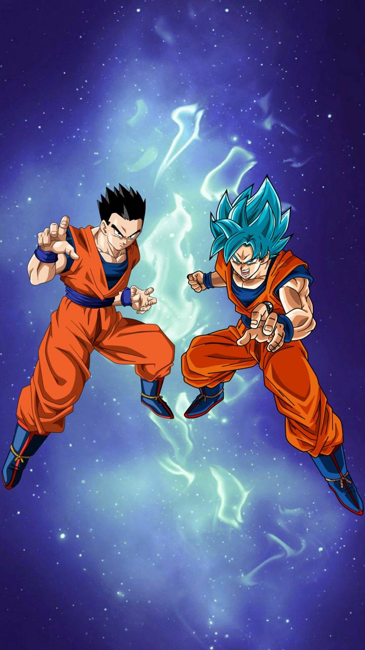 Goku & Gohan Dragon Ballz 4k Wallpaper 