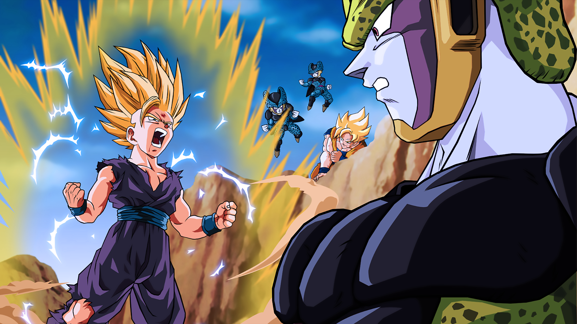 dbz wallpapers gohan