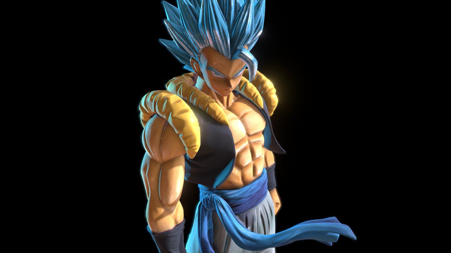 Gogeta SSB Wallpapers - Wallpaper Cave