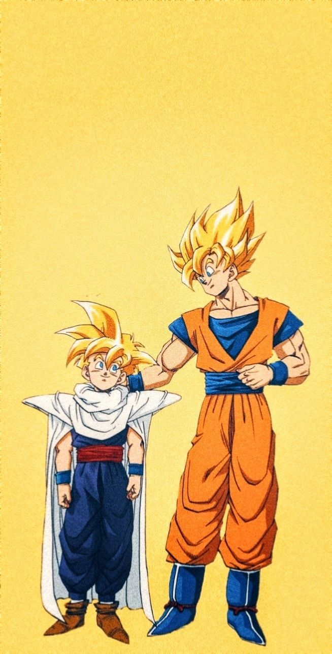 Goku and Gohan Wallpaper. Anime dragon .com