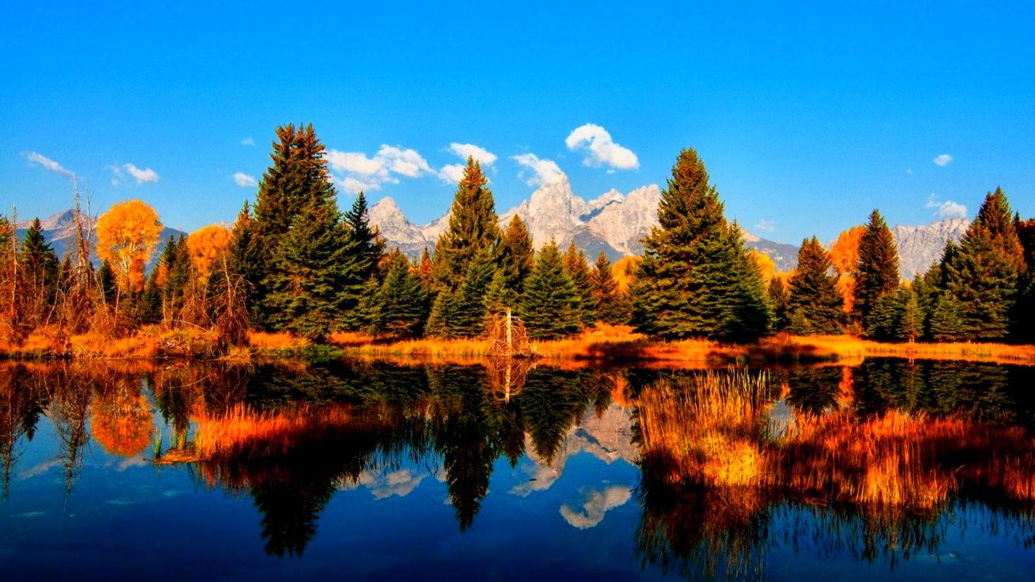 Mountain And Lake Autumn Wallpapers Wallpaper Cave