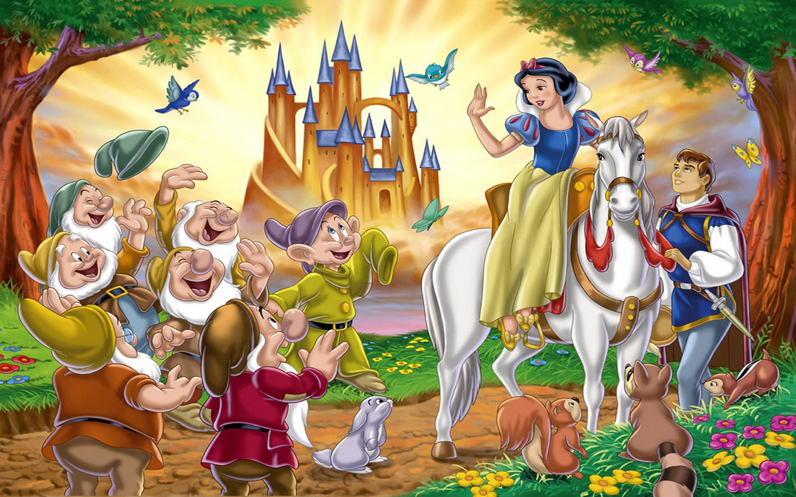 Snow White and the Seven Dwarfs Wallpaper Free Snow White and the Seven Dwarfs Background