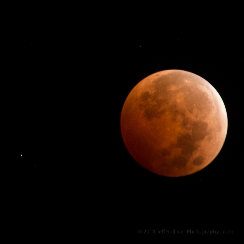 Partially Eclipsed Moon Setting, October 2014 Sullivan PhotographyJeff Sullivan Photography