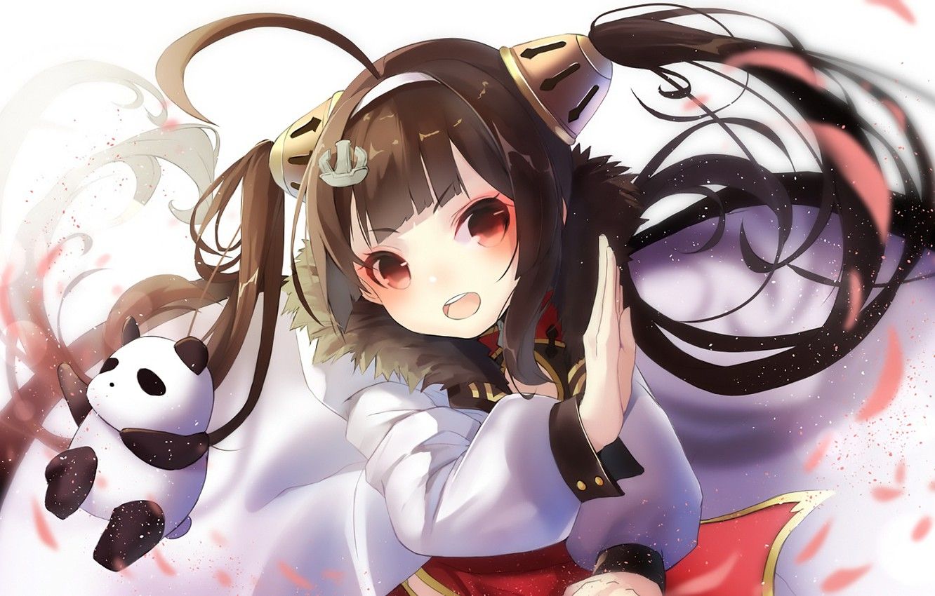 Wallpaper anime, art, Panda, girl, Azur Lane image for desktop, section сёнэн
