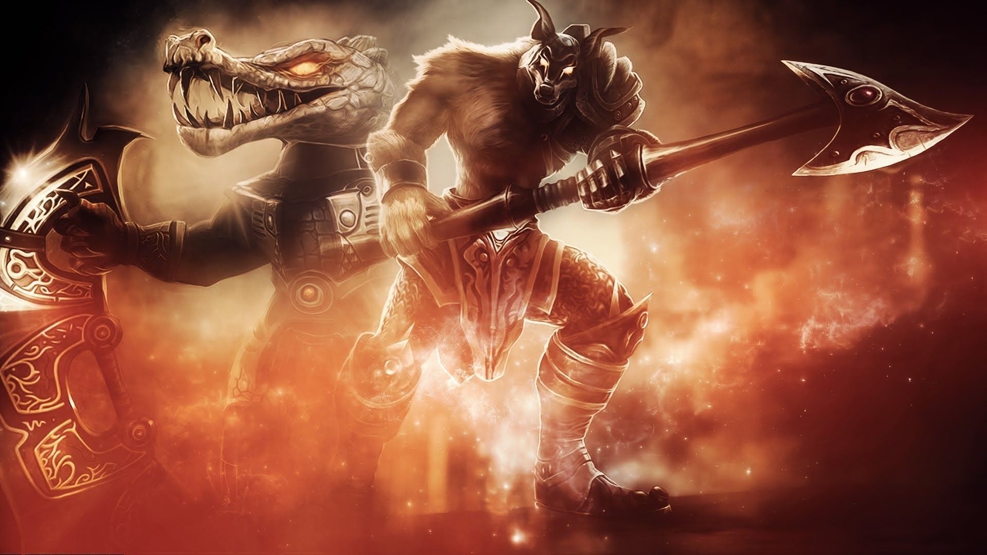 League Of Legends, Renekton, Nasus Wallpaper HD. League of legends, League of legends characters, League