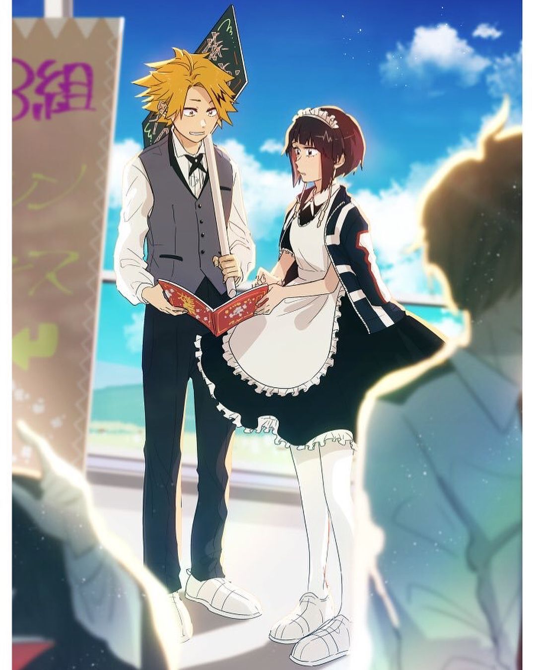 Omg I really like genderbend Kaminari and kamijirou is such a good ship in my opinion. ————————————— ©→. Sword art online yuuki, Hero academia characters, My hero