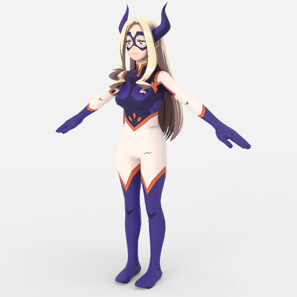 Mt Lady from My Hero Academia Smash Rising Free 3D Model