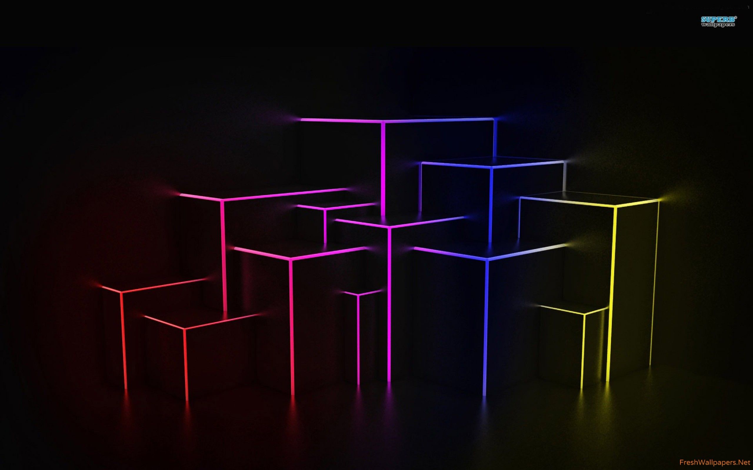 Bright edges wallpaper