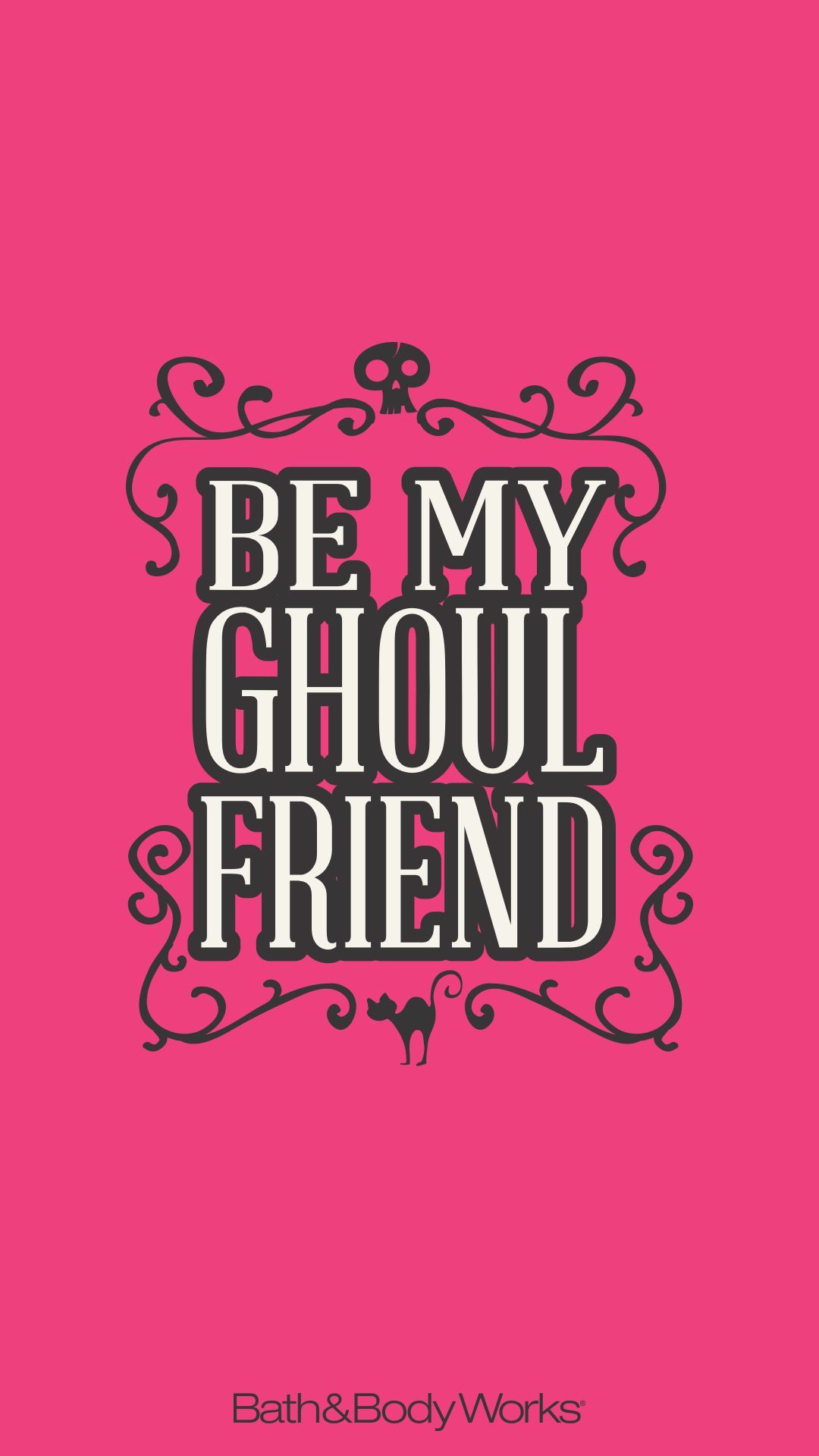 Be my ghoul friend iPhone Wallpaper. Halloween wallpaper, Words wallpaper, Smartphone wallpaper