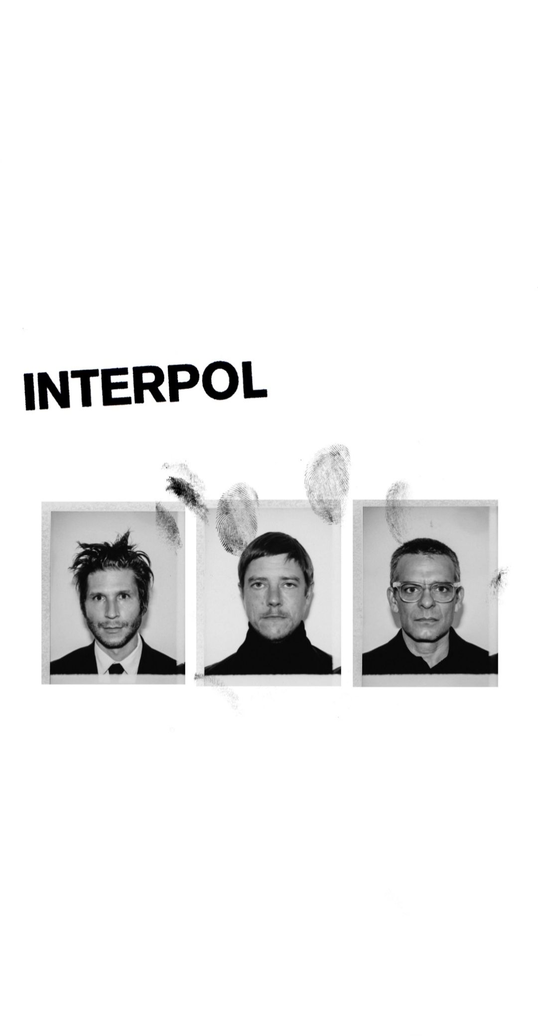 To Celebrate the Announcement of Fine Mess EP, I Created a [SG 9] Phone Wallpaper: Interpol