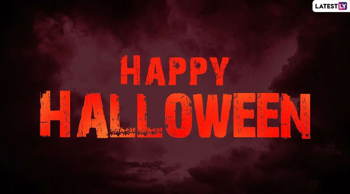 Halloween 2019 Image & Quotes Wallpaper for Free Download Online: Wish Happy Halloween With WhatsApp Stickers, Scary Ghost Pics, GIF Greetings and Pumpkin Carvings