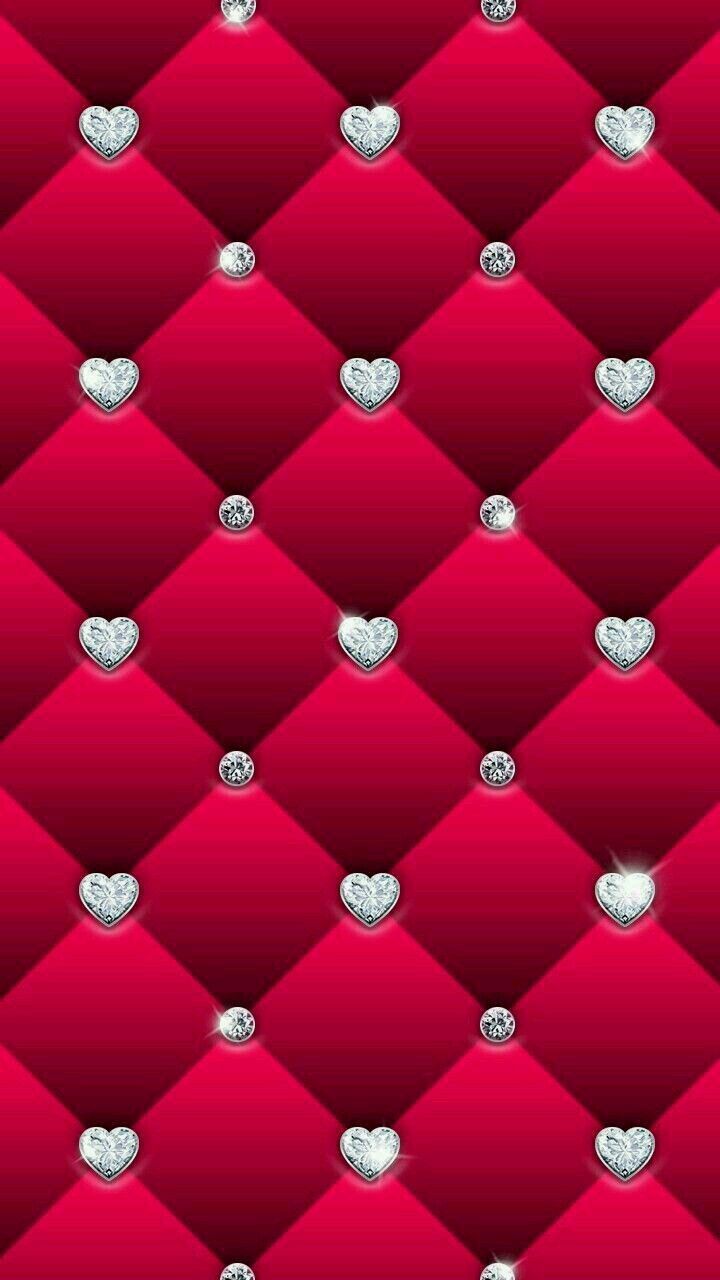 Red Diamonds Wallpaper discovered