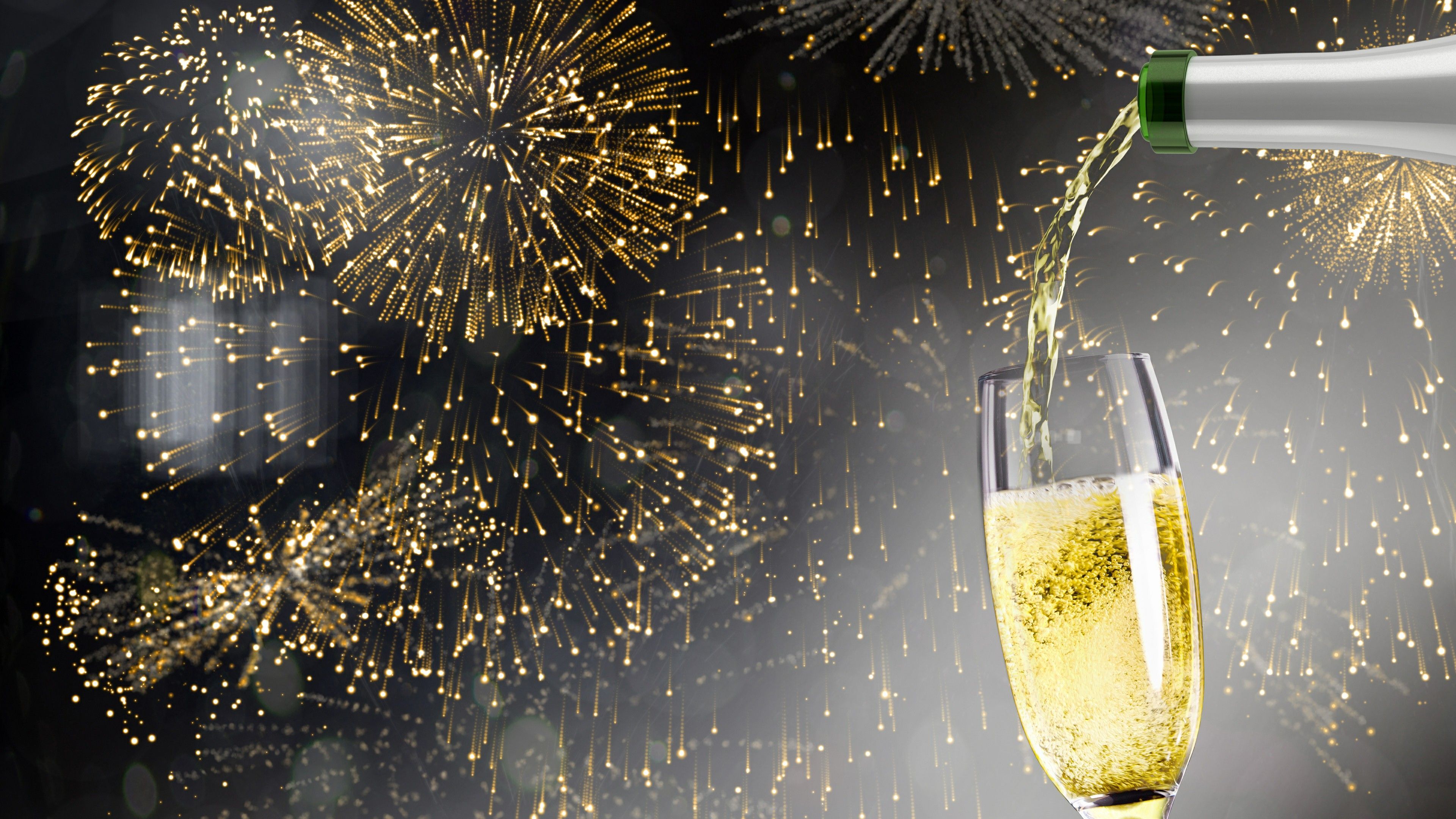 шампанское новый год фото