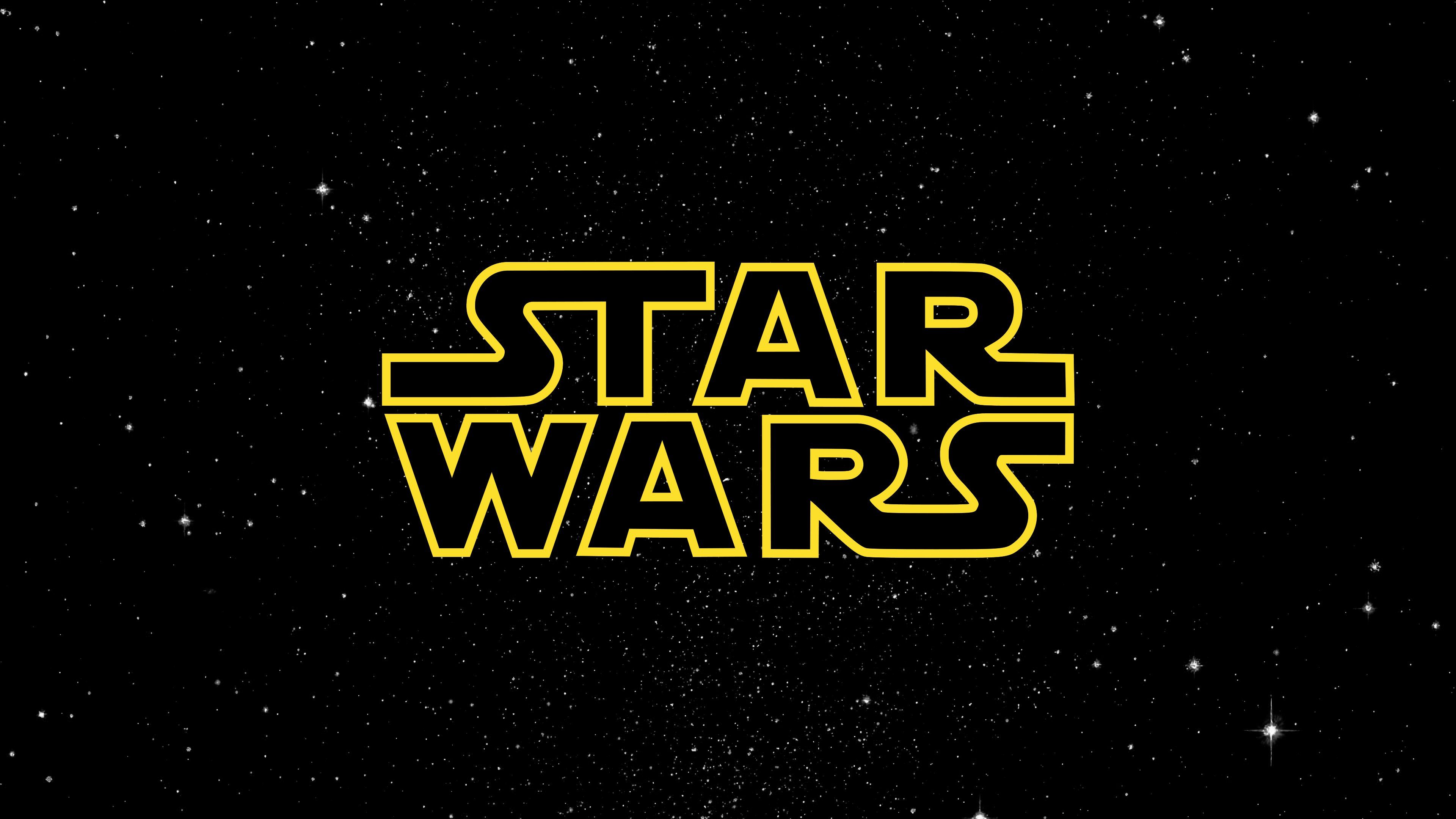 Star Wars Logo Wallpaper 4k Ultra HD