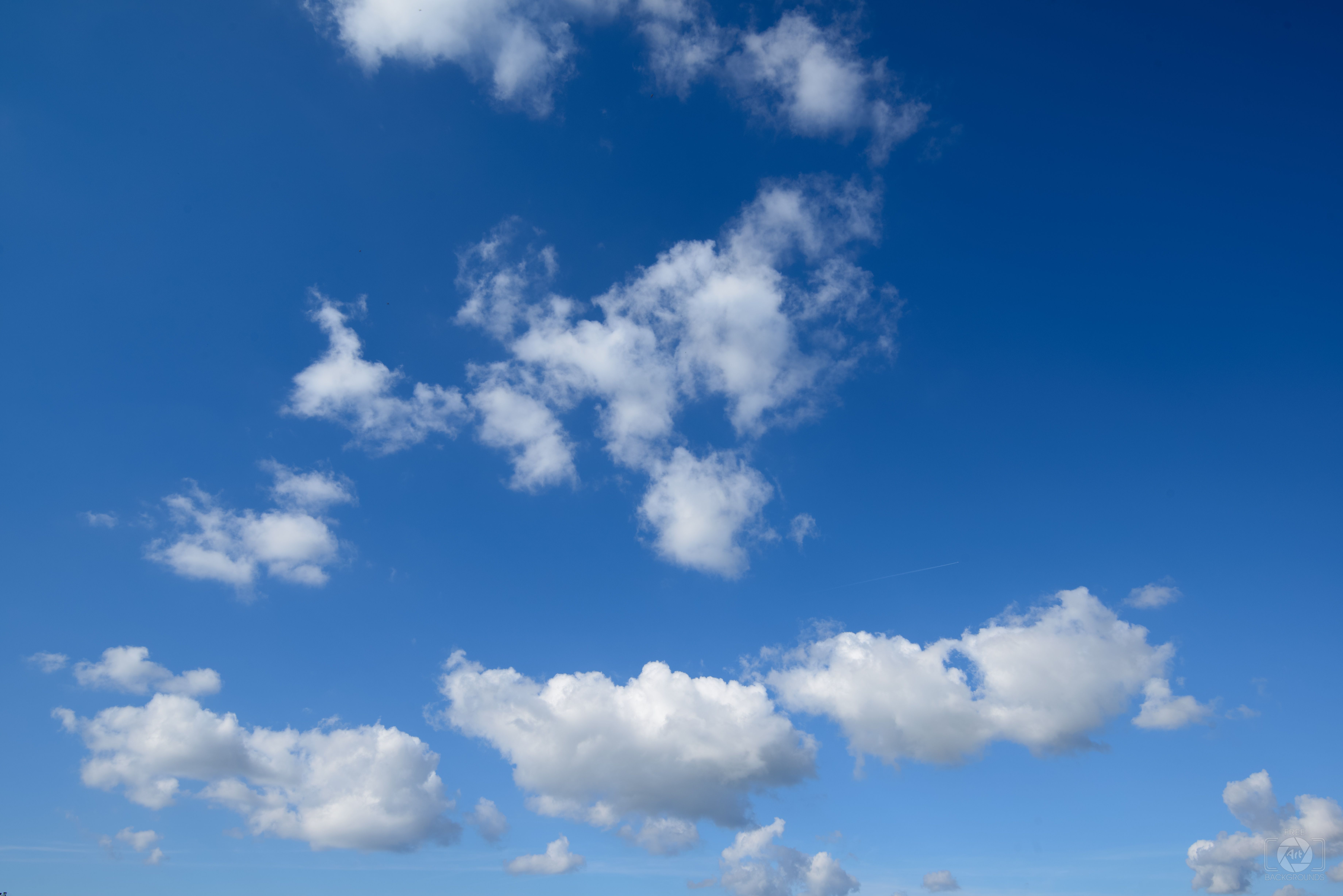 Beautiful Blue Sky With Clouds Background Quality Free Background