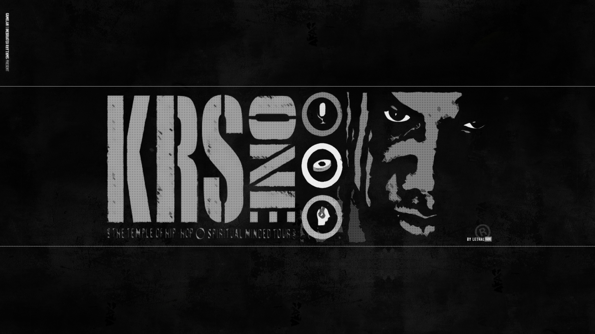KRS ONE Gangsta Rapper Rap Hip Hop Krs One Poster Fb Wallpaperx1080