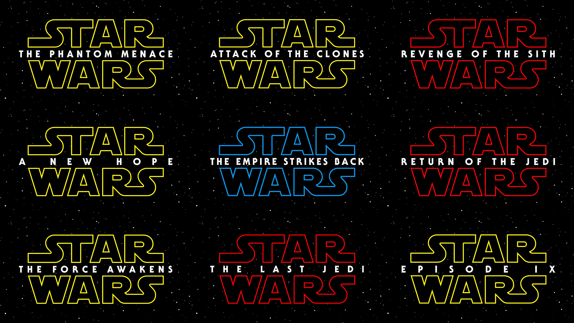 Star Wars Logo Wallpaper