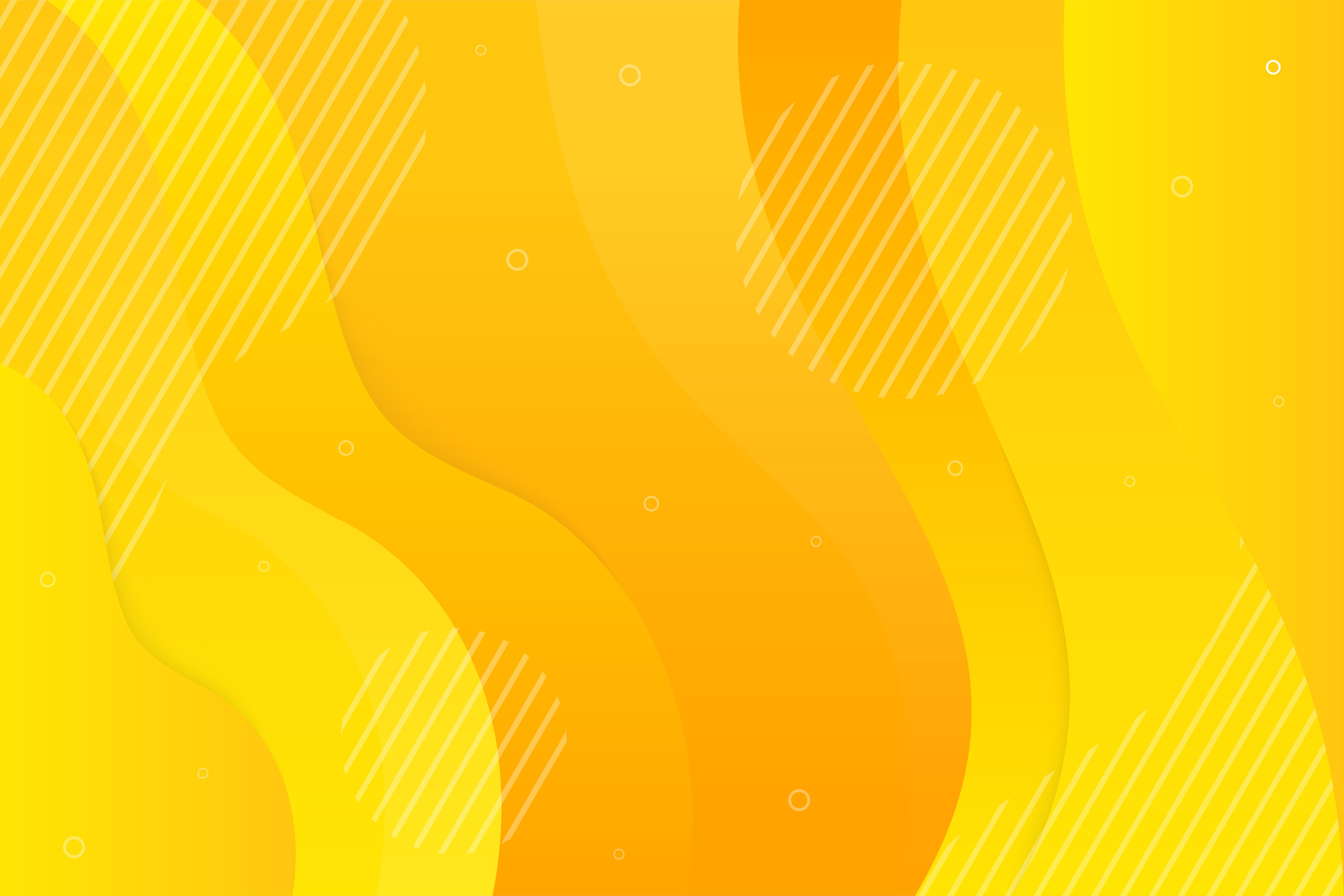 Yellow Gradient Wave Line Background (Graphic) by noory.shopper · Creative Fabrica