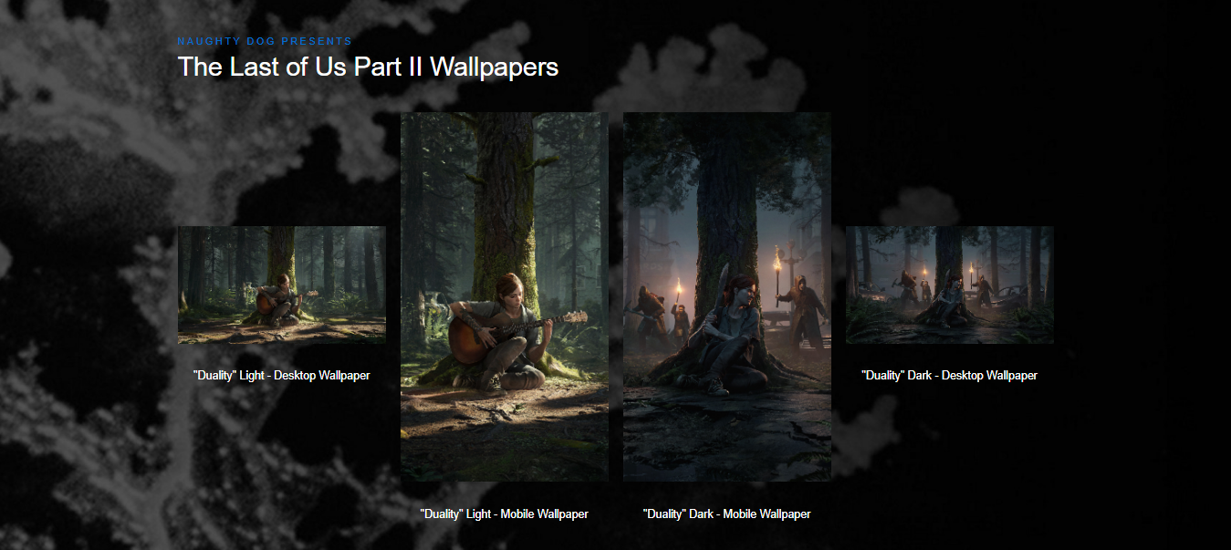 PlayStation AU on X: The Last of Us Part II wallpapers for